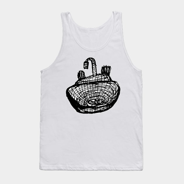 Dark and Gritty Sink Drawing Tank Top by MacSquiddles